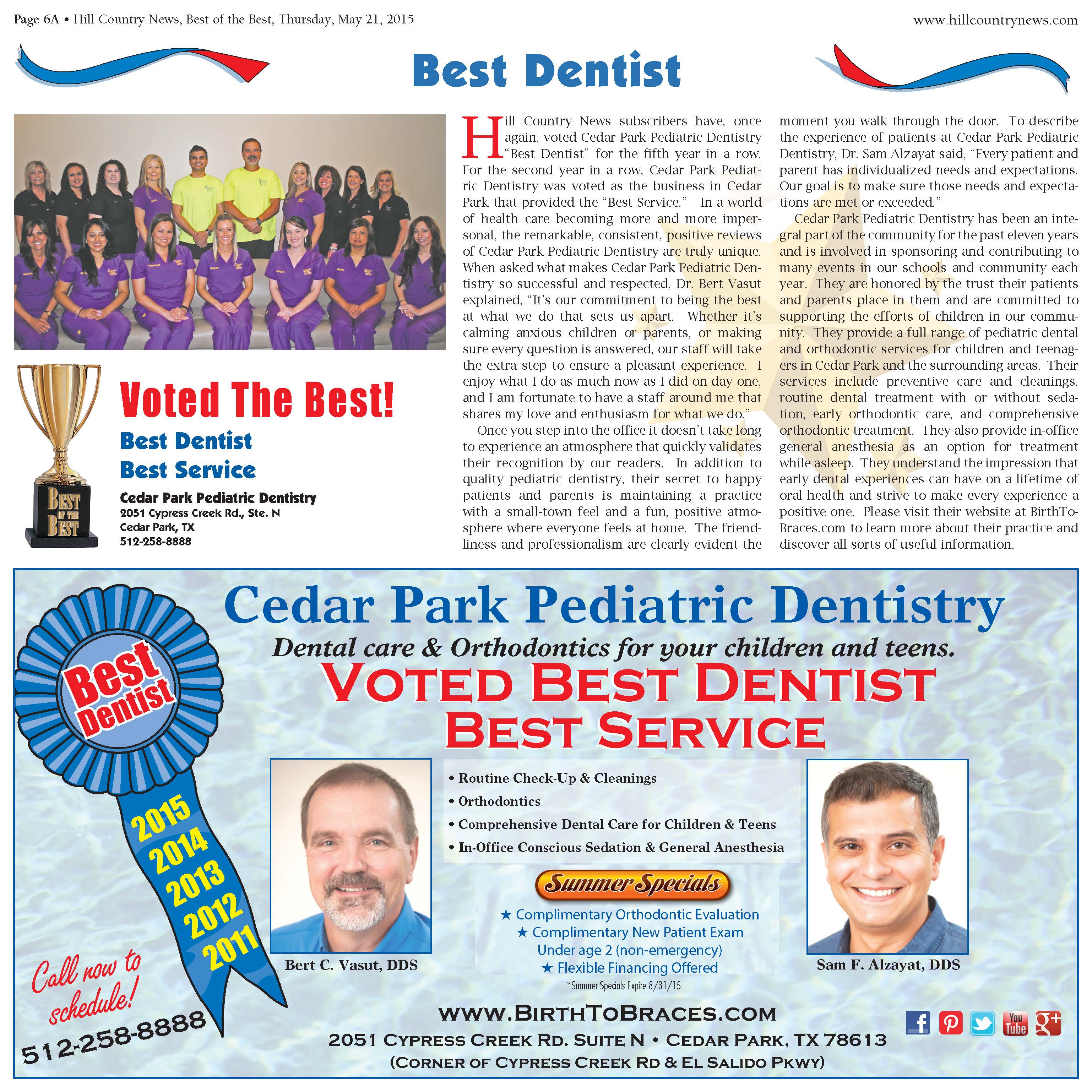 Pediatric Dentist in Cedar Park, TX - Dentists4kids.com